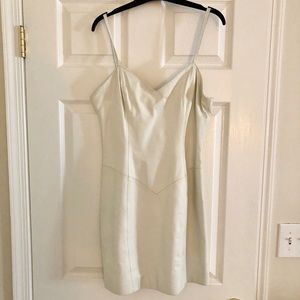 Wilsons leather white leather dress